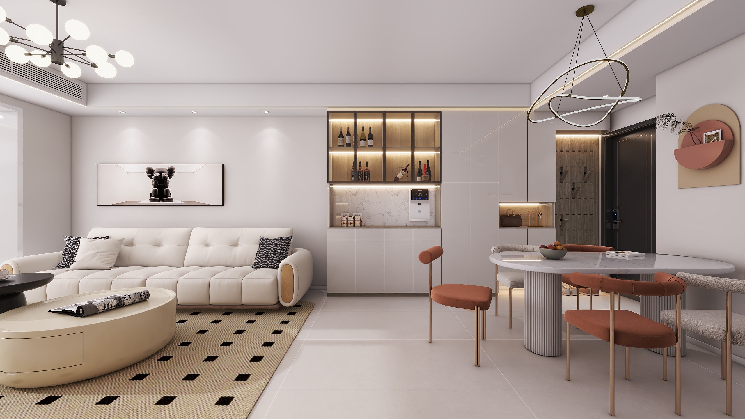 湖南张家界博泰状元府（118平方现代简约三居室）-10