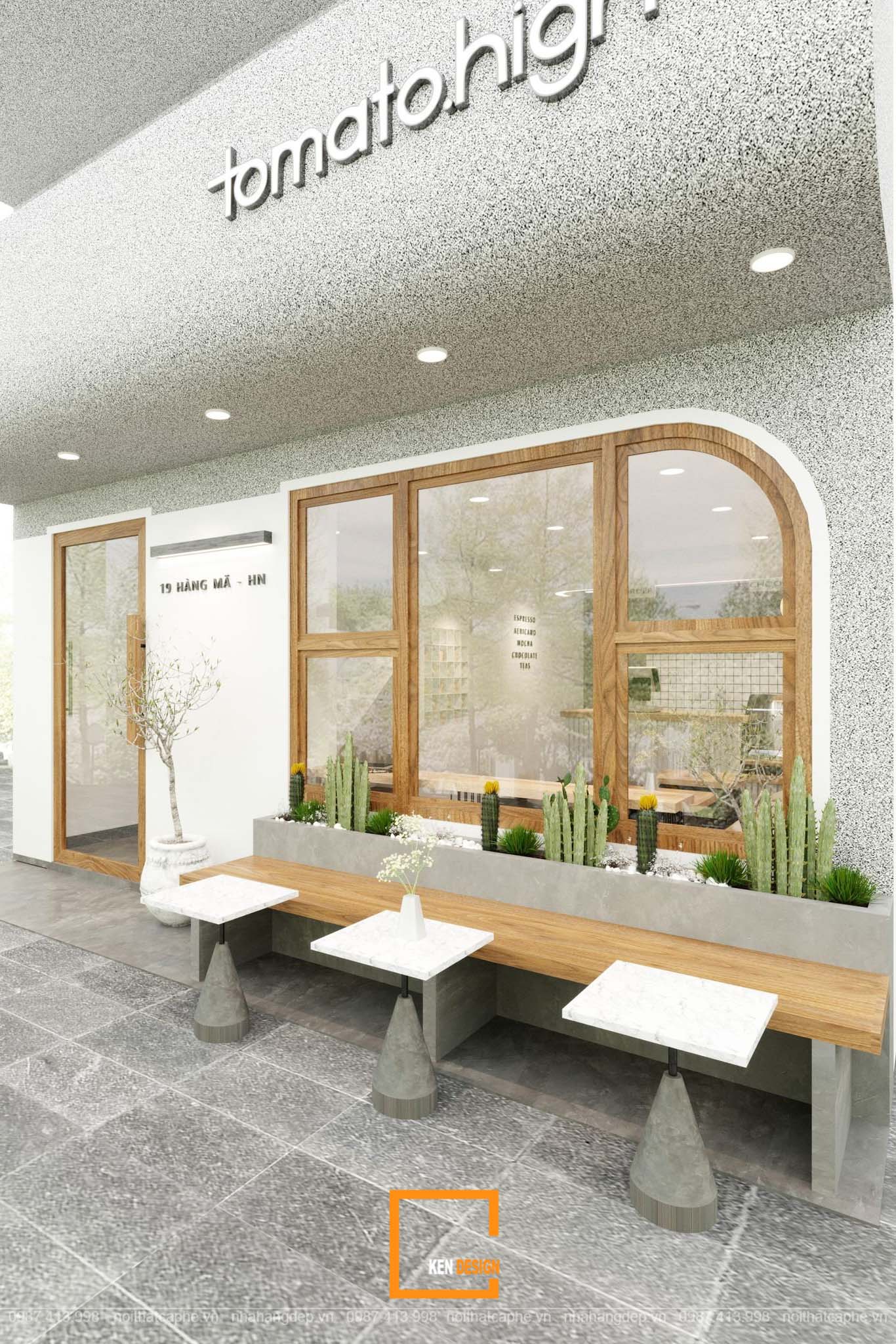 quán cafe tomato·high设计丨越南河内丨KenDesign-32