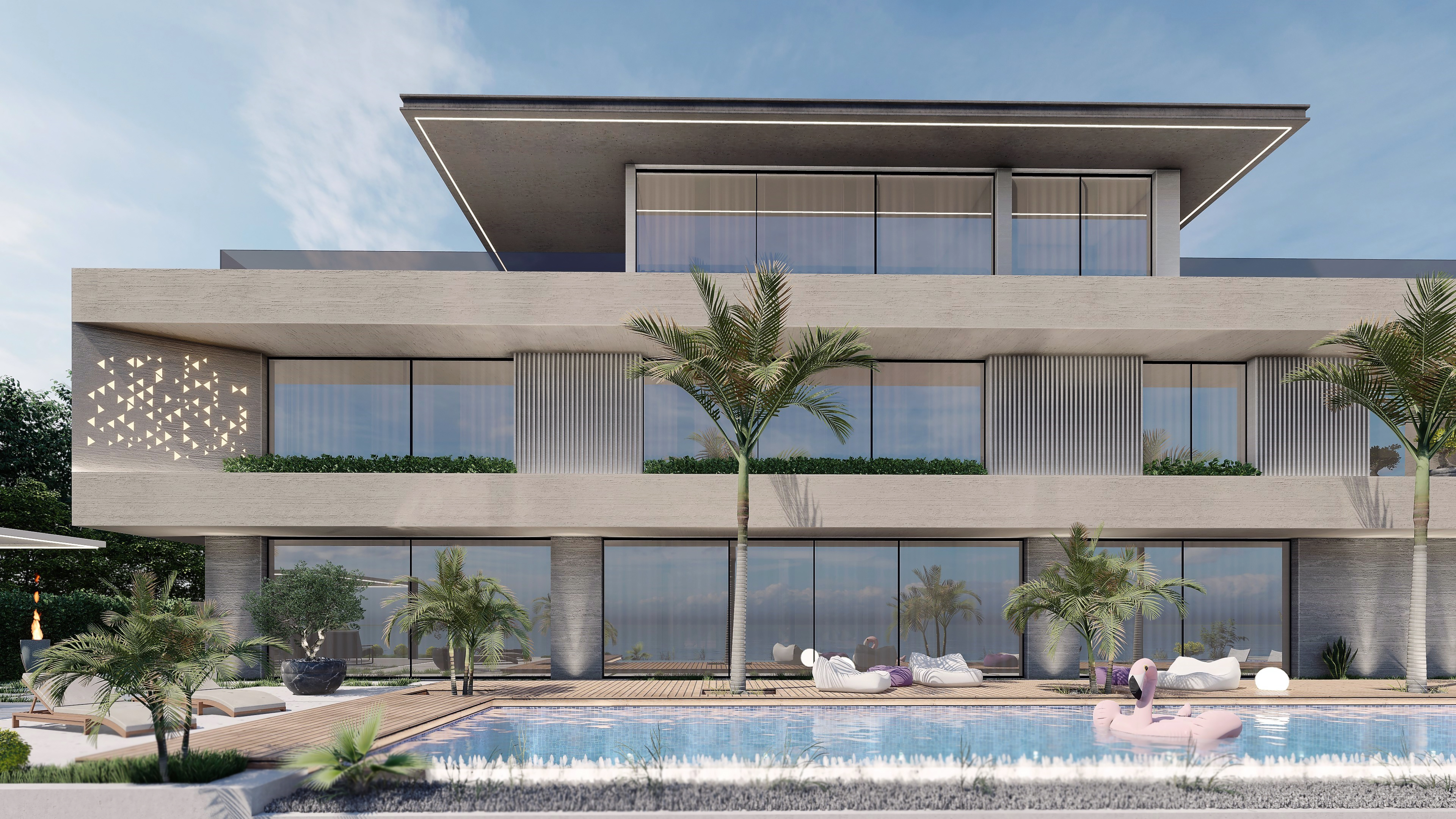 P·J 别墅室外与景观设计丨阿联酋迪拜丨Eleven Plus 装饰设计-5