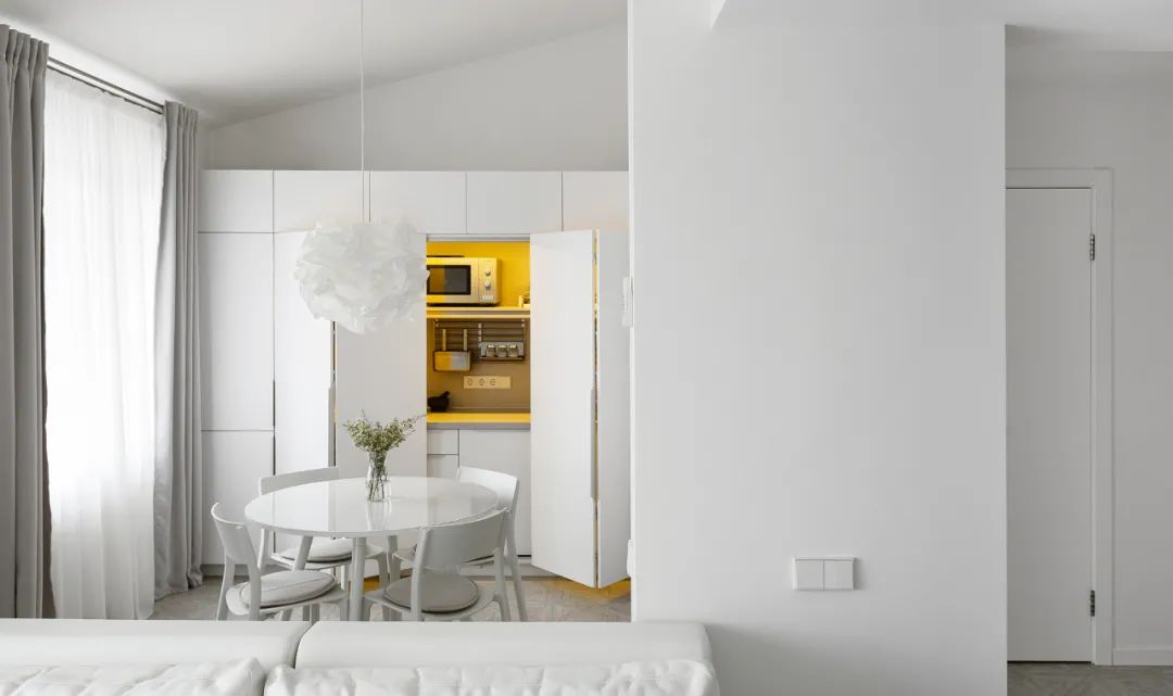 现代黑白色调 loft 公寓丨白俄罗斯明斯克丨Andrew & Darya Zhlobich-46