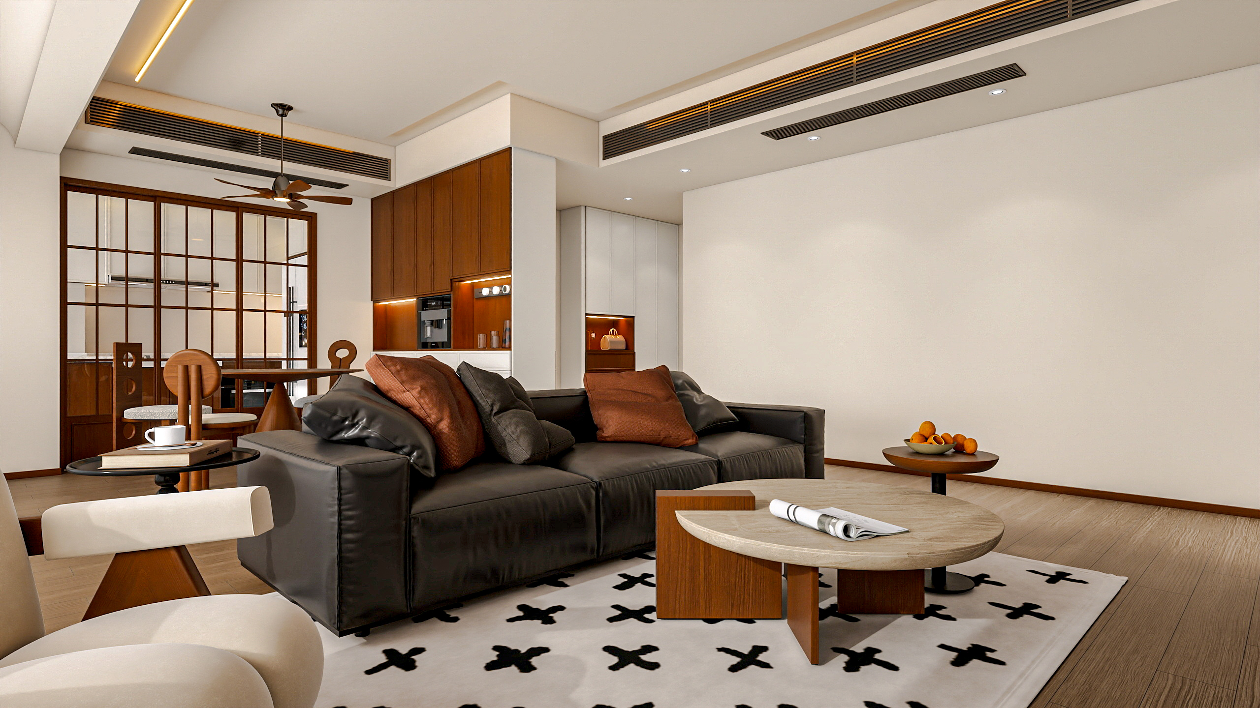 四川岳池雍合湾（180平方中古风三居室）-10