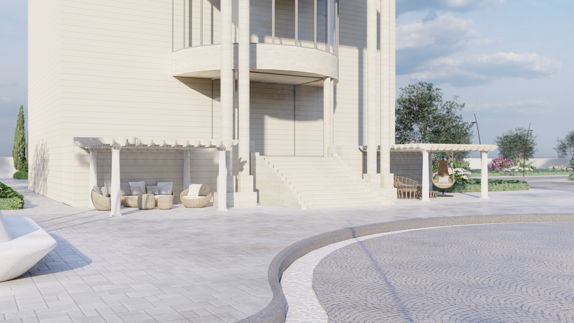 别墅景观设计丨约旦丨Yamen Karasneh-17