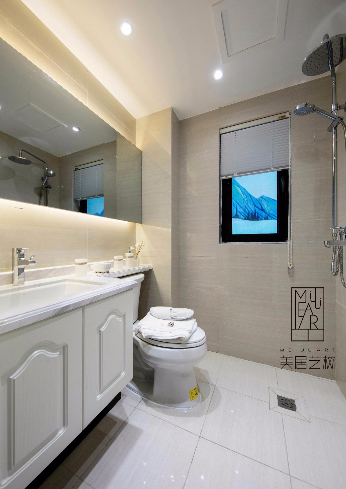 78㎡北欧风住宅  美居艺树软装-23