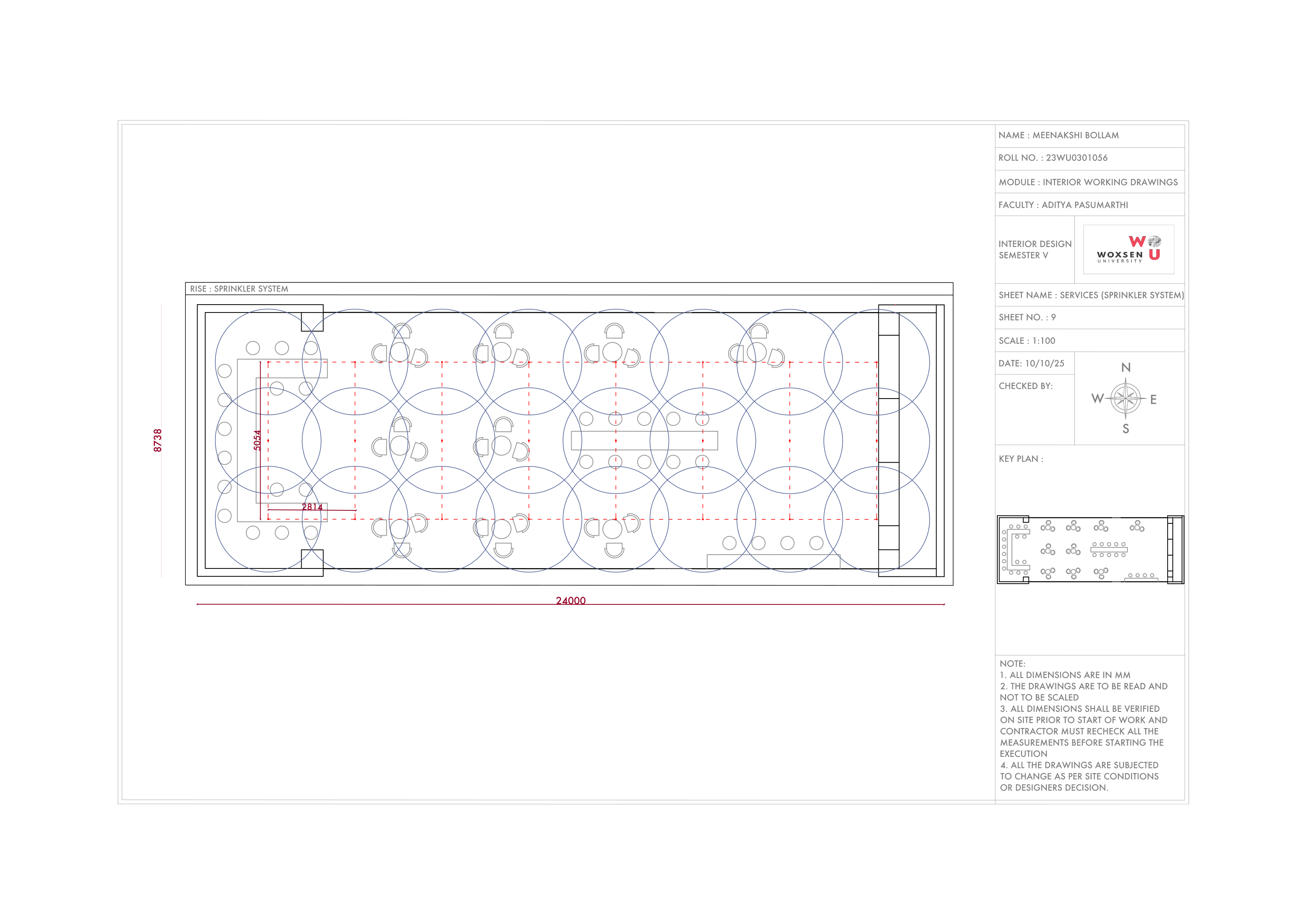 Interior Working Drawings - 2BHK Home-40