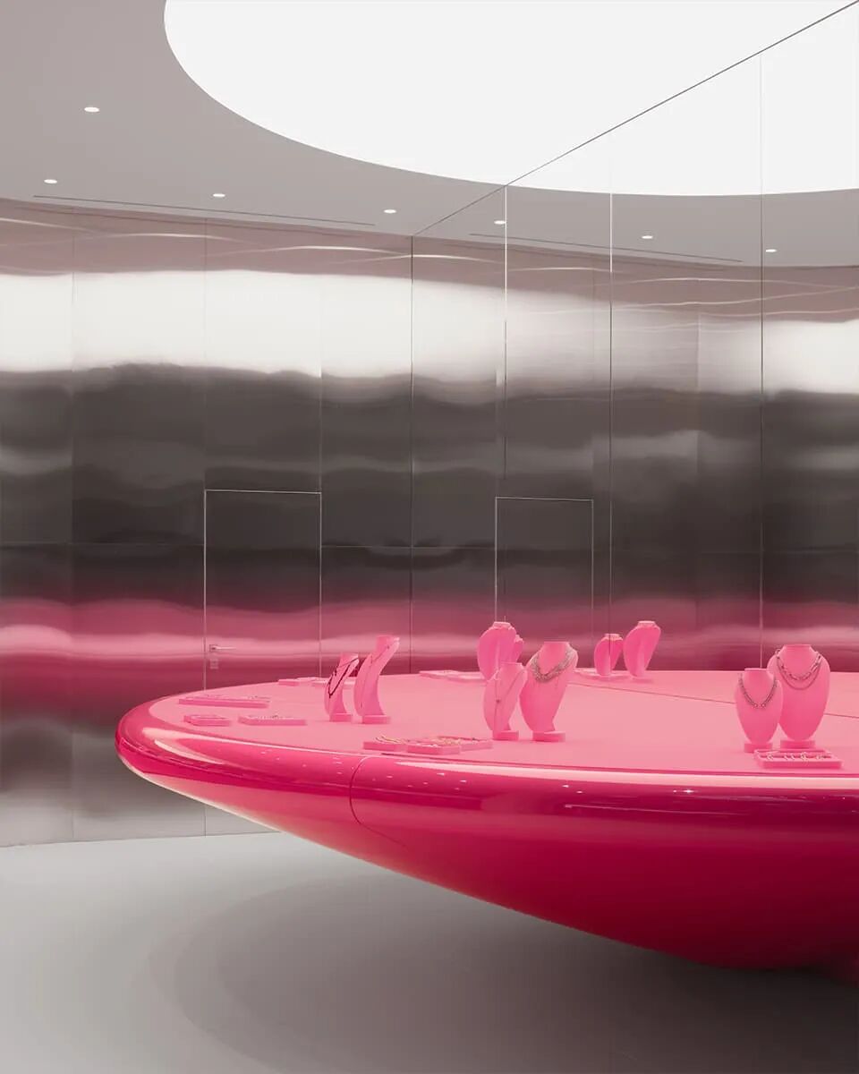 VIVA LA VIKA珠宝店室内设计丨俄罗斯莫斯科丨KIDZ Studio-7