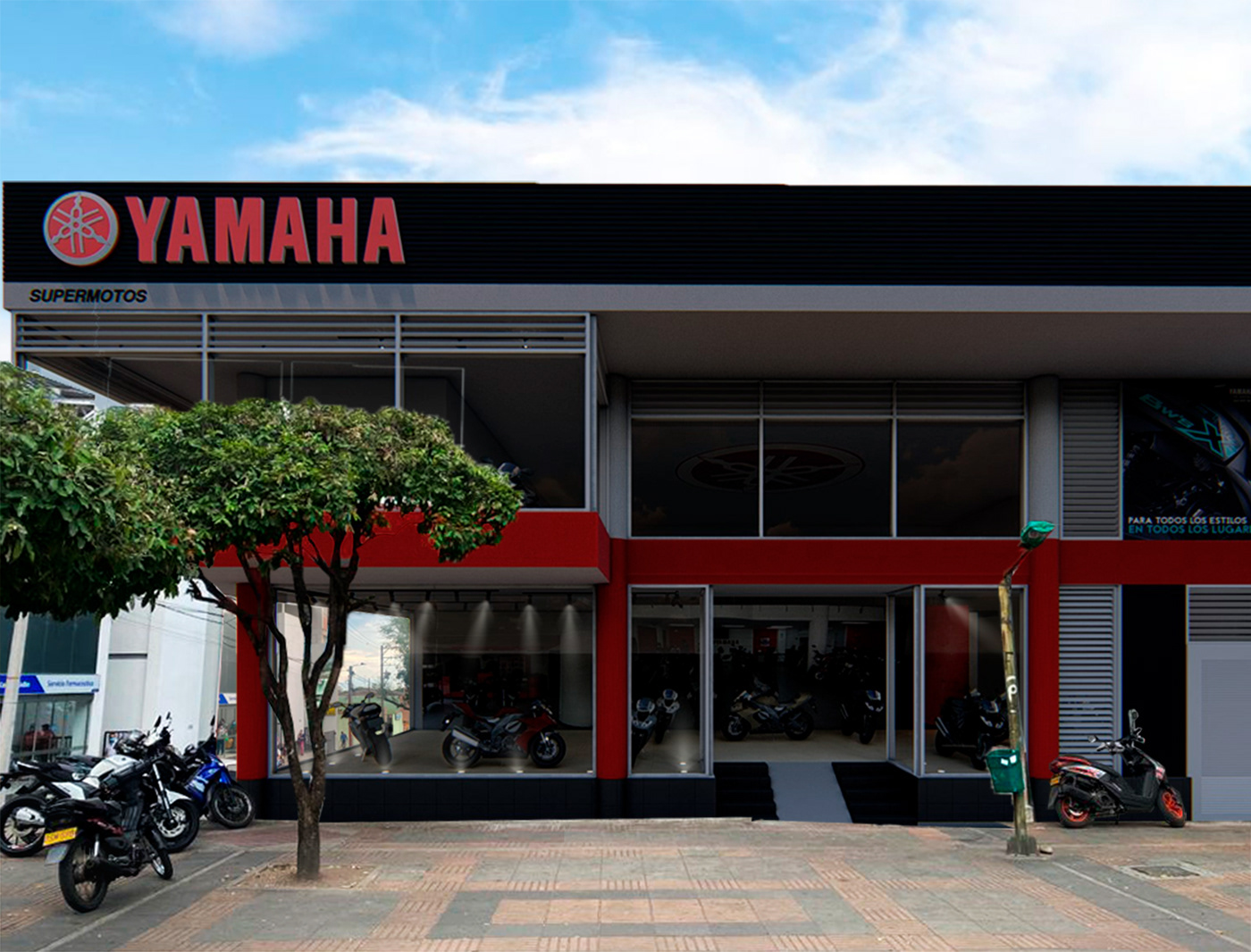 哥伦比亚 YAMAHA SUPERMOTOS NEIVA 店-8