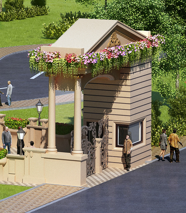 古典住宅建筑丨prafulla3d-12