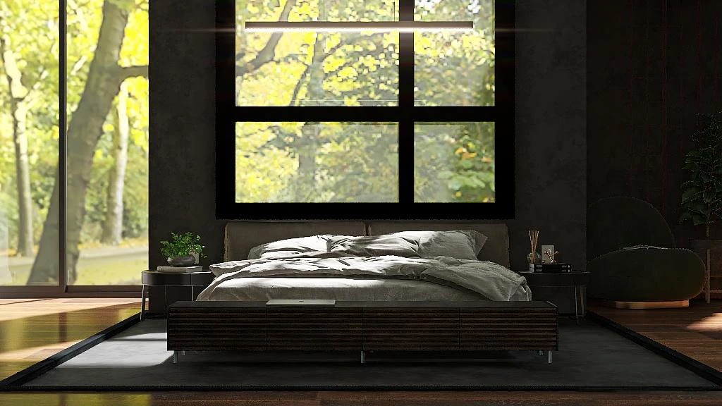 Industrial Bedroom Design-2