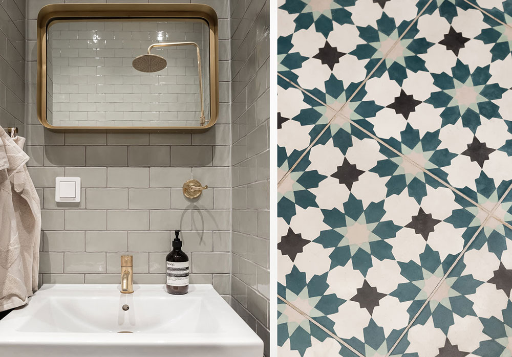 蓝色点缀的温馨斯德哥尔摩公寓-23