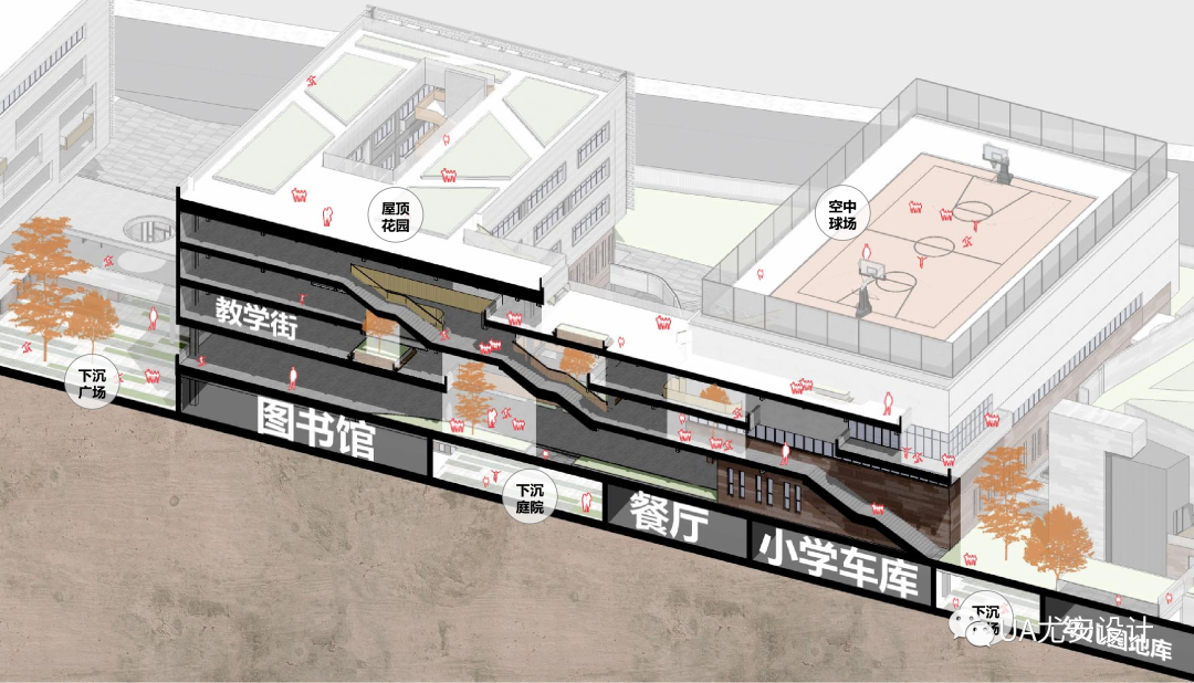 杭州师范大学附属竞潮小学及幼儿园丨中国杭州丨UA 尤安设计-54