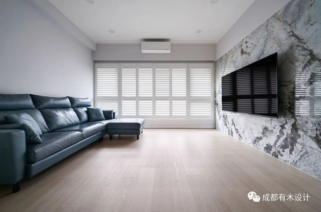 现代乡村风淡紫铃兰花色家邸设计丨欧德-12