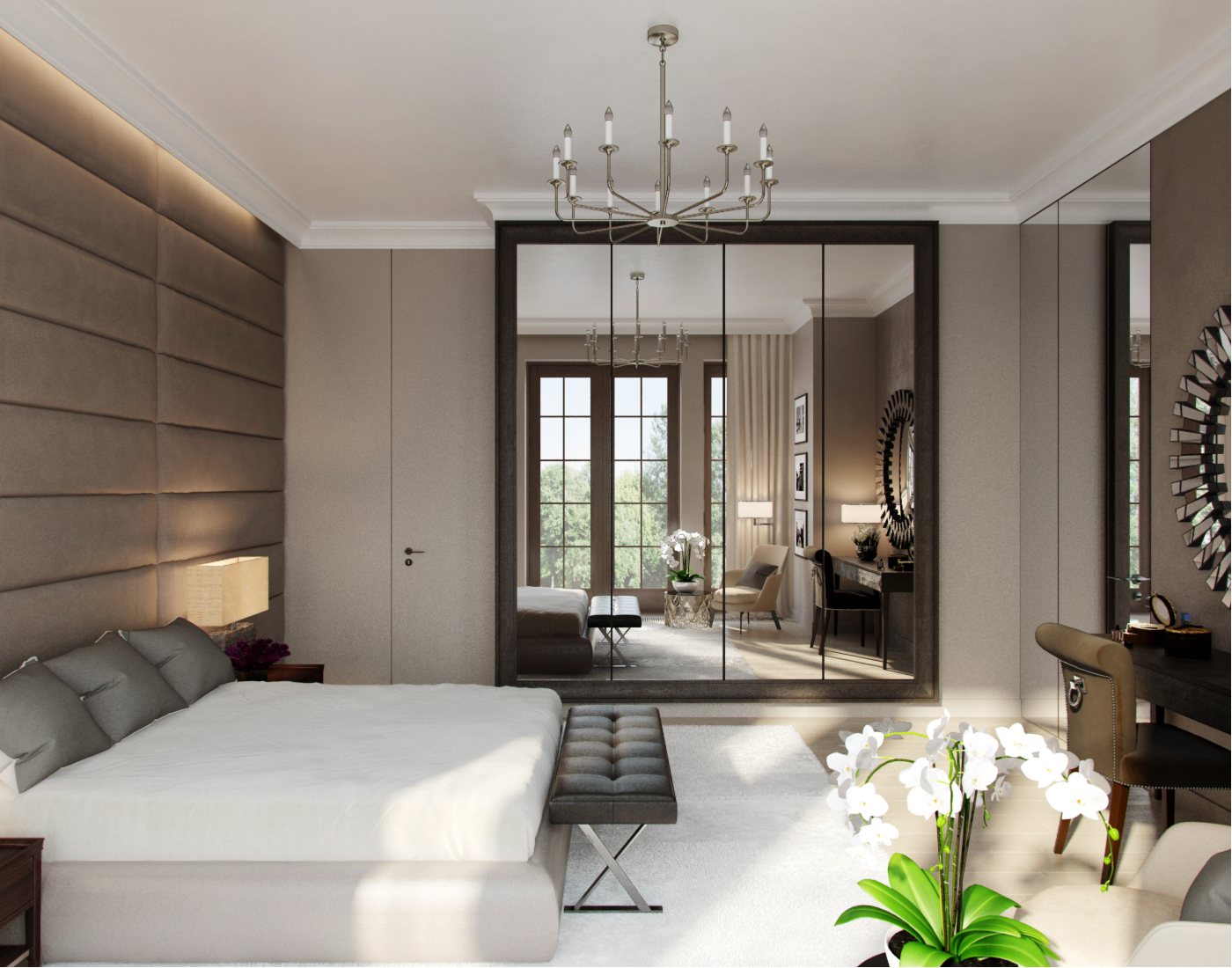 The interiors of the country residence of 1000 m  in Tbilisi Alexandra Fedorova-14