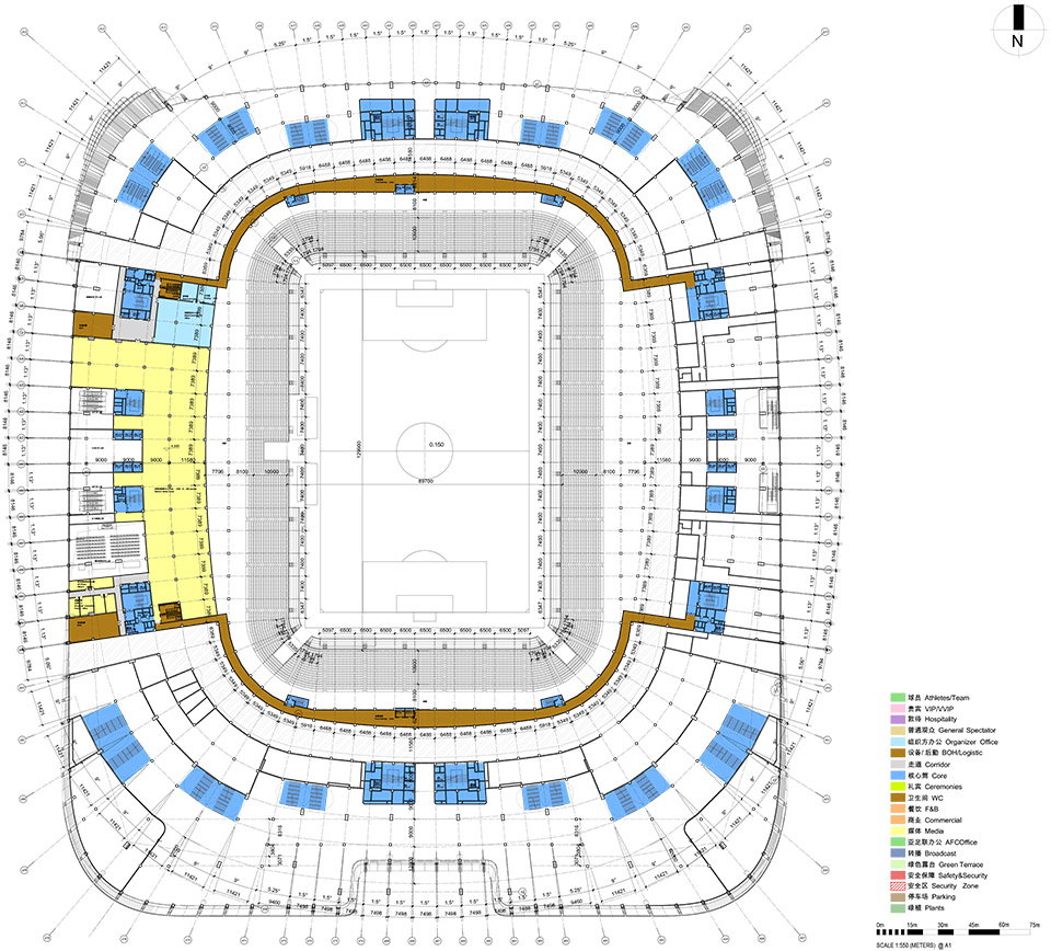 西安国际足球中心丨中国西安丨Zaha Hadid Architects（ZHA）-45