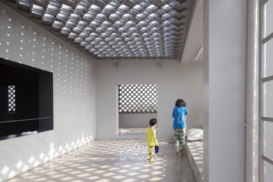 泰国镂空混凝土砖住宅-22