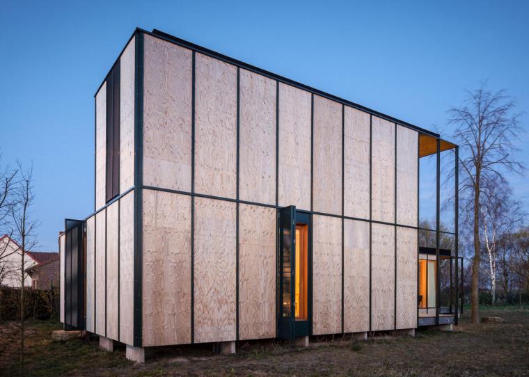 比利时 Wachtebeke 度假小屋 | 简约日式风格-16