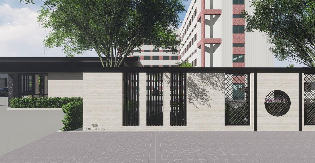 广州番禺药厂门面景观改造丨中国广州-5