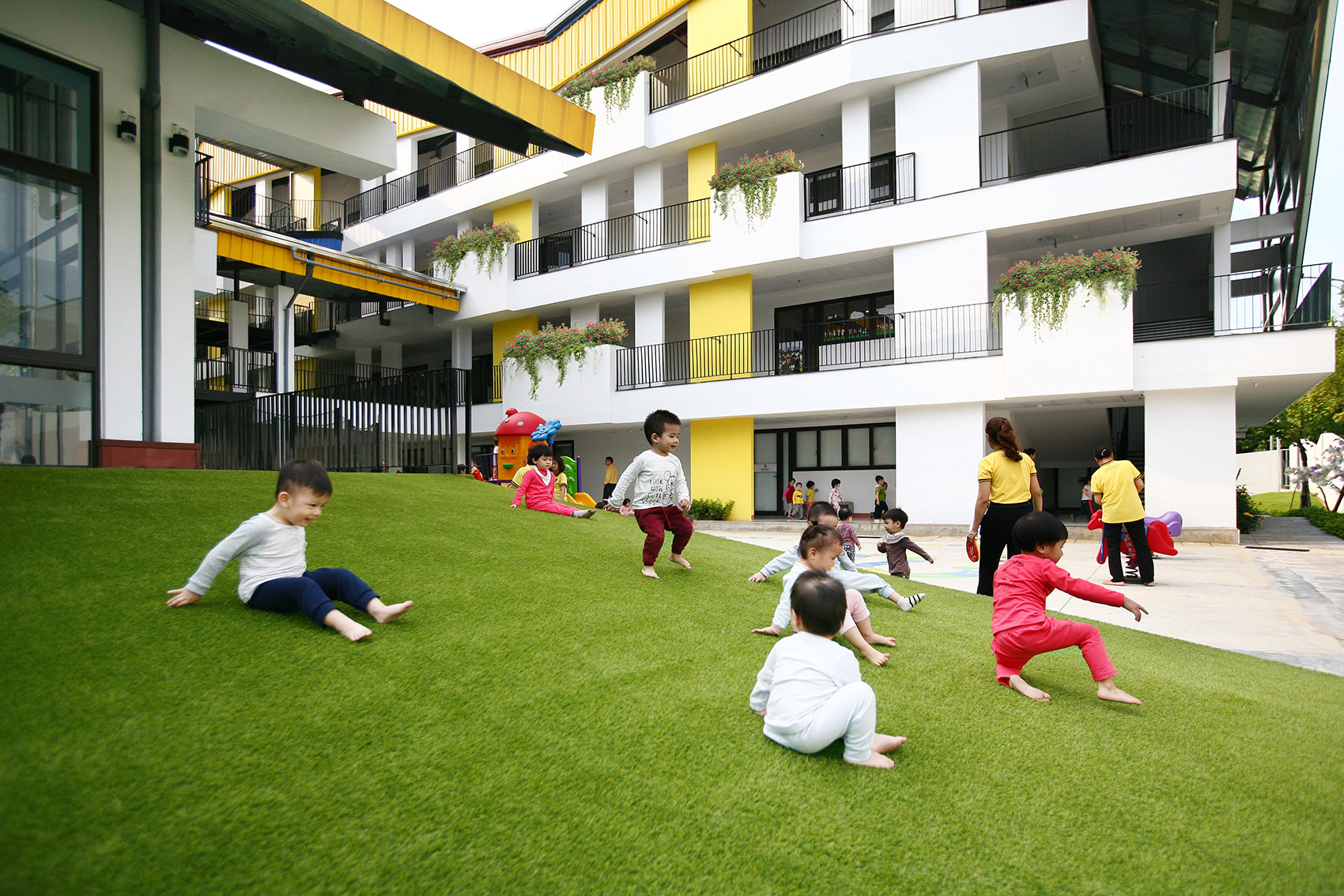 DA HOP校园，越南 / 1+1>2 Architects-31