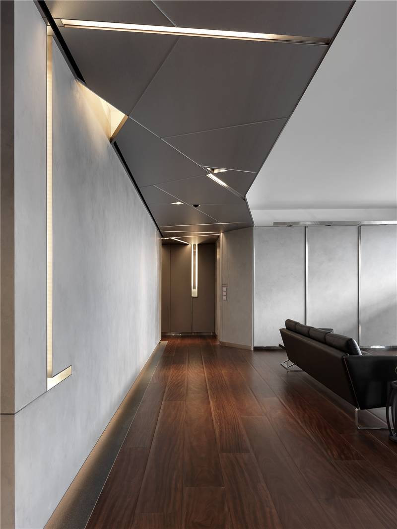 280㎡现代脱俗雅宅，“高级灰+光”-15