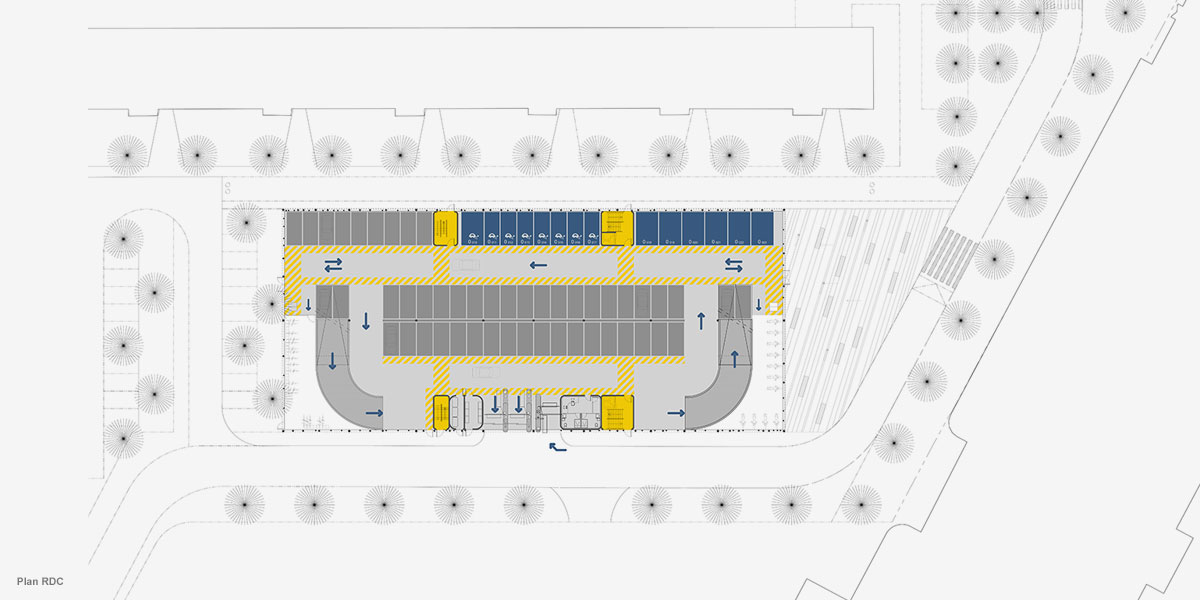 Parking silo au cœur d'un grand ensemble - CoCo architectureCoCo architecture-3