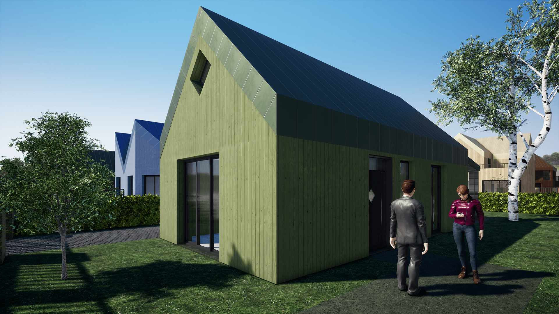 高密度和低层多功能木结构住宅区丨波兰比得哥什丨Damian Dominiczak-381