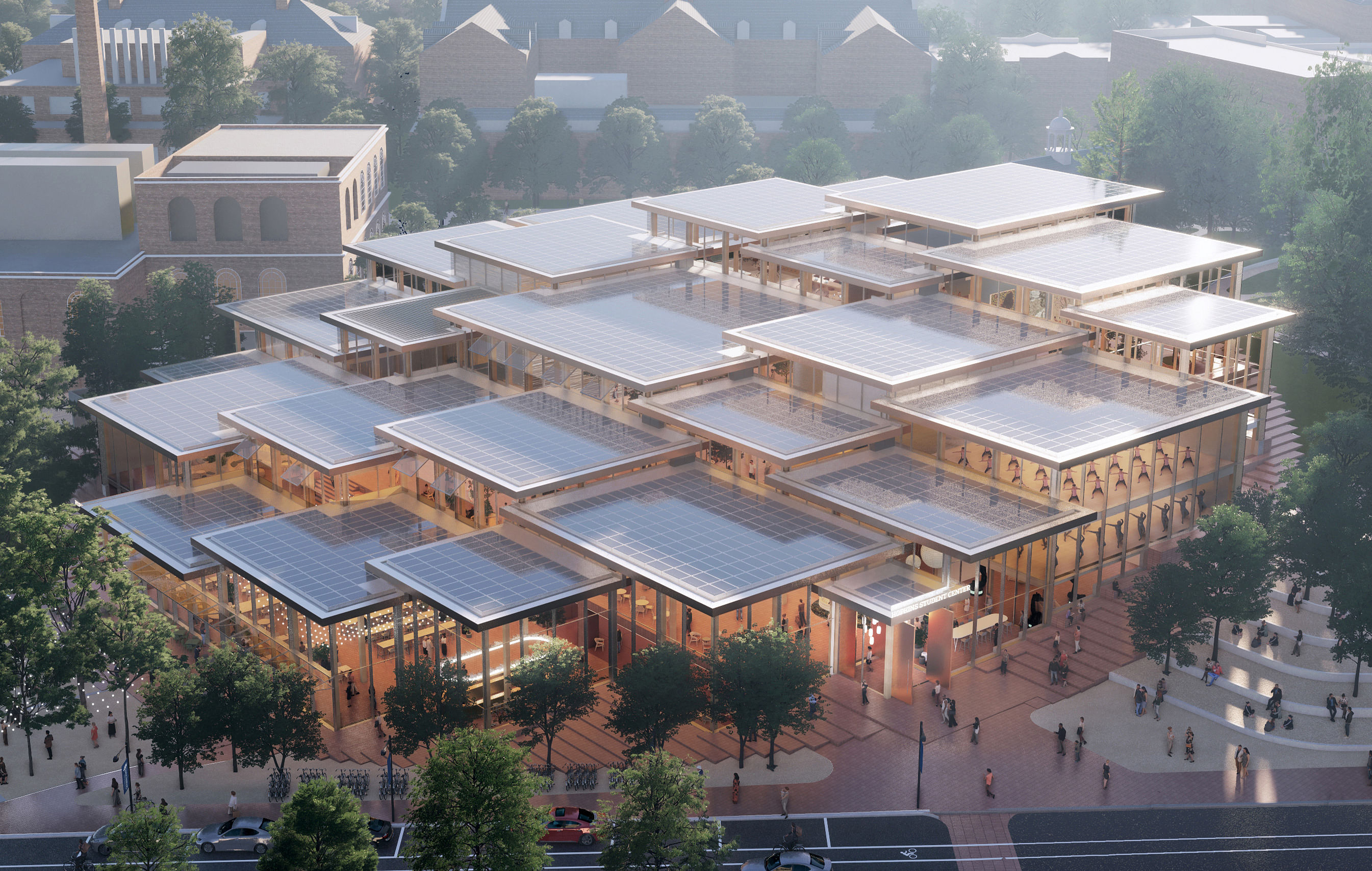 新霍普金斯学生中心（“The Village”）丨马里丨BIG  比亚克·英格斯集团等-1