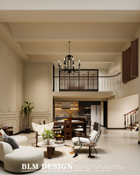 法式中古家装效果图案例