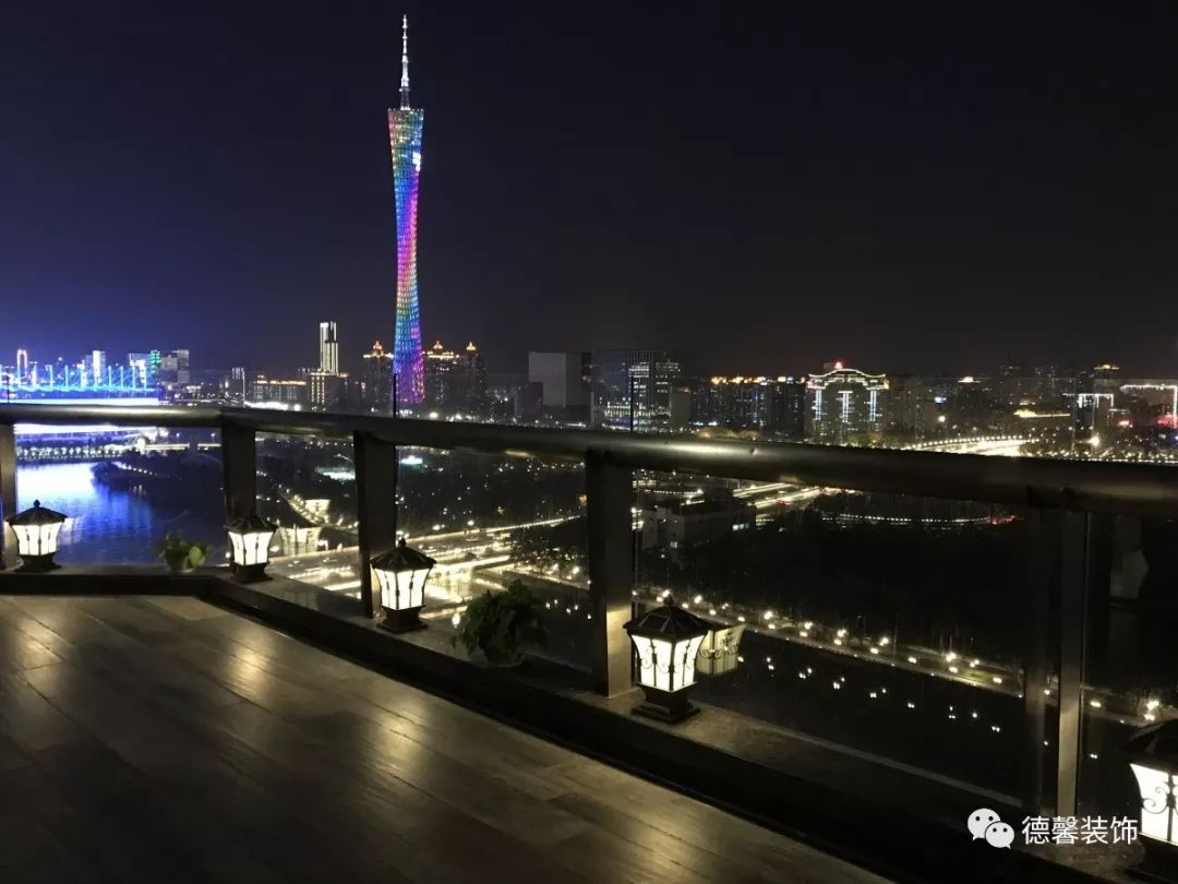 广州珠江美景的法式橙意家居设计-10