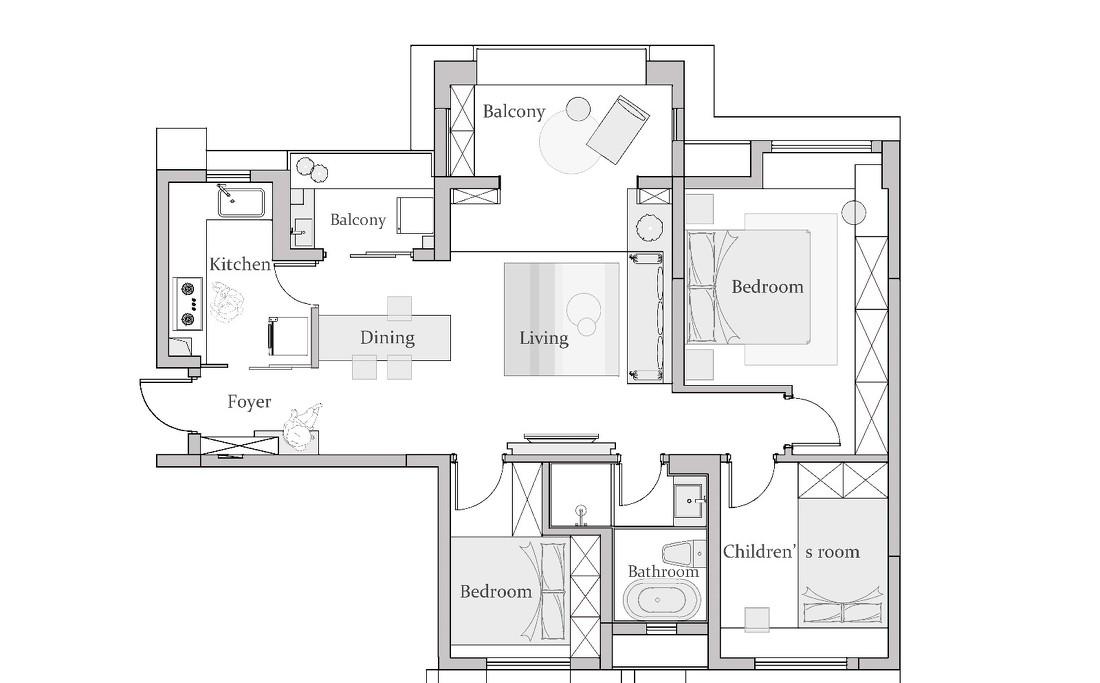 打破传统布局,打造舒适家居空间-34