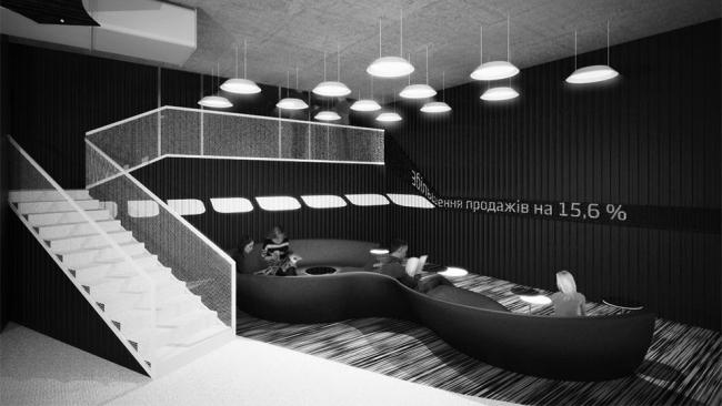 大型乌克兰贸易网络总部办公室丨乌克兰基辅丨Dmytro Aranchii Architects-34