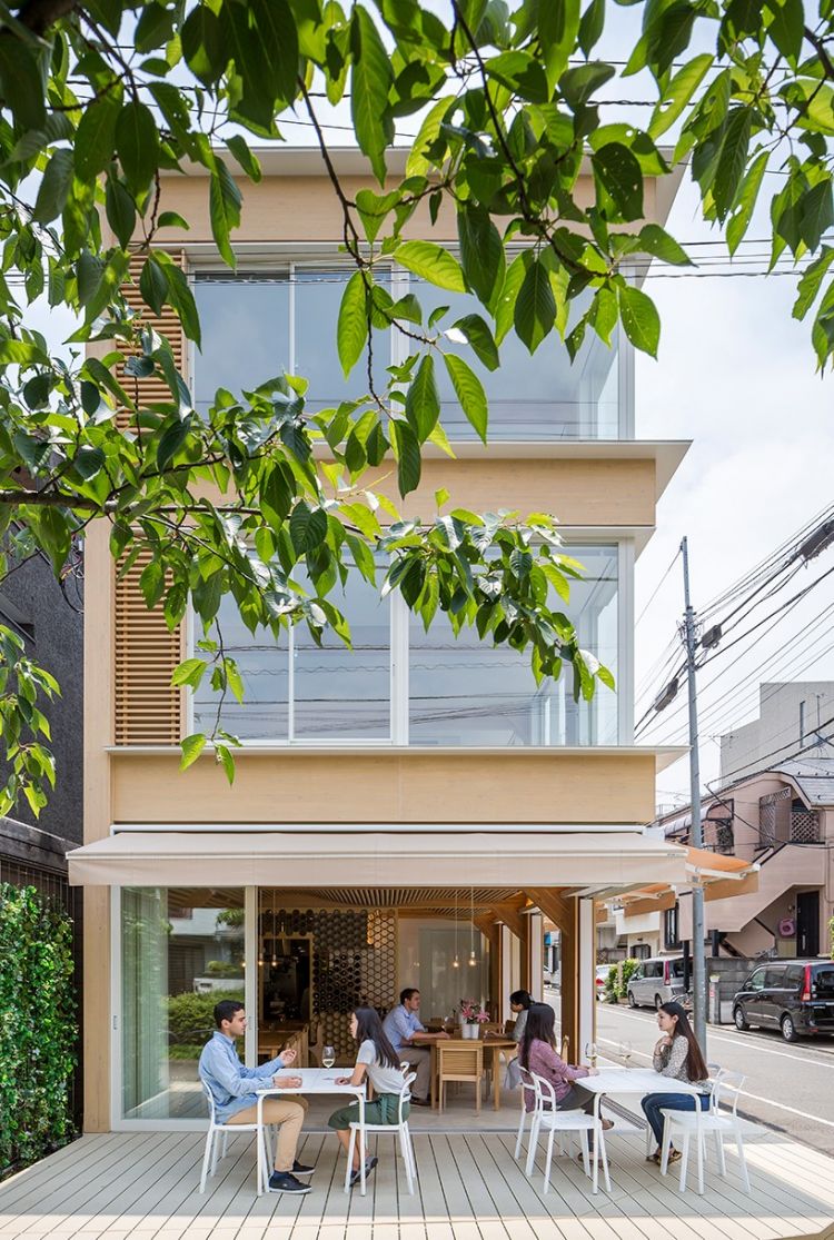 西餐廳不擺架子，建築大師坂茂用樸素紙板構築美味空間 - WEHOUSE-3