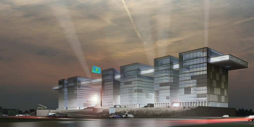 多功能国防部大楼 · 现代设计与多功能空间的完美结合-2