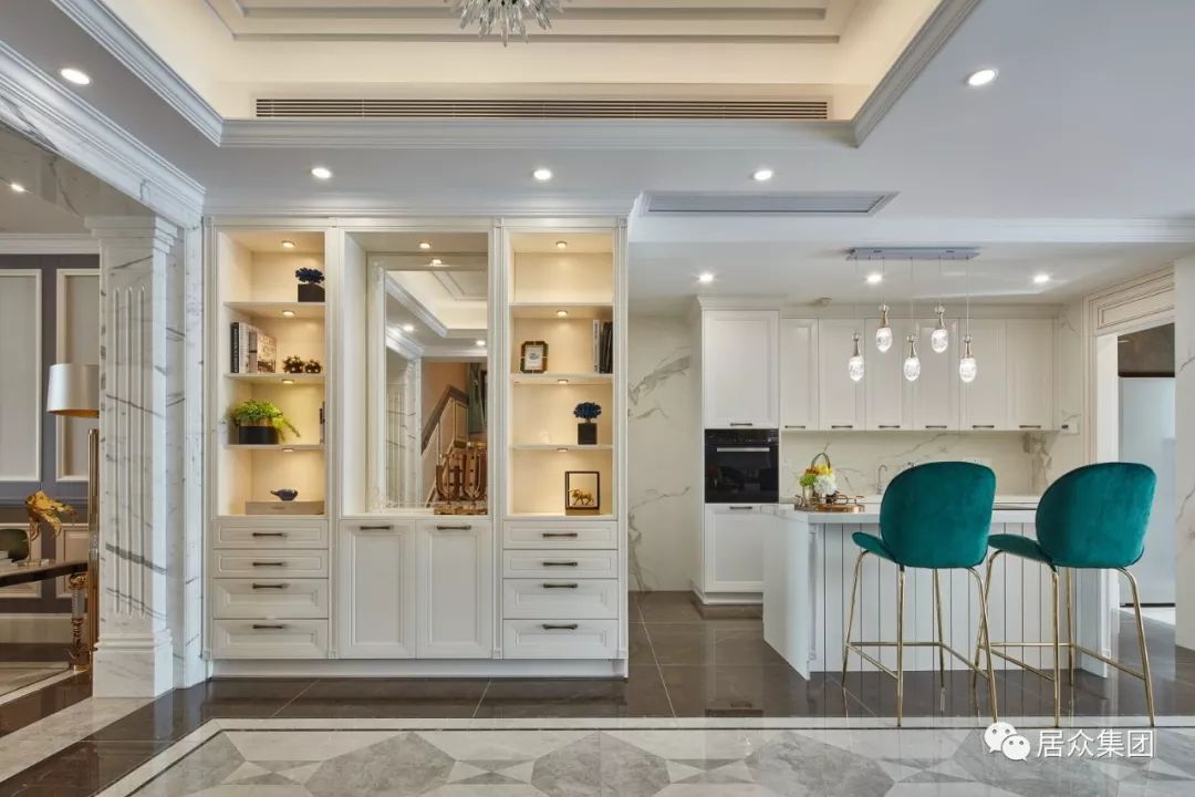 370㎡新古典简欧风 | 张婷：做有生命力的空间设计！-27