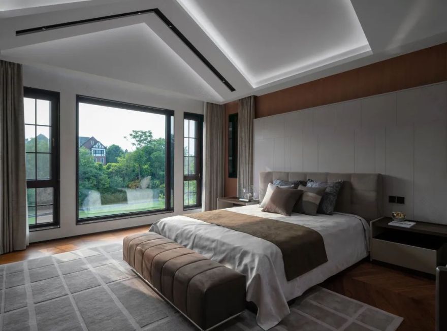 成都牧马山蔚蓝卡地亚别墅丨中国成都丨上海胤尊原创空间设计-34