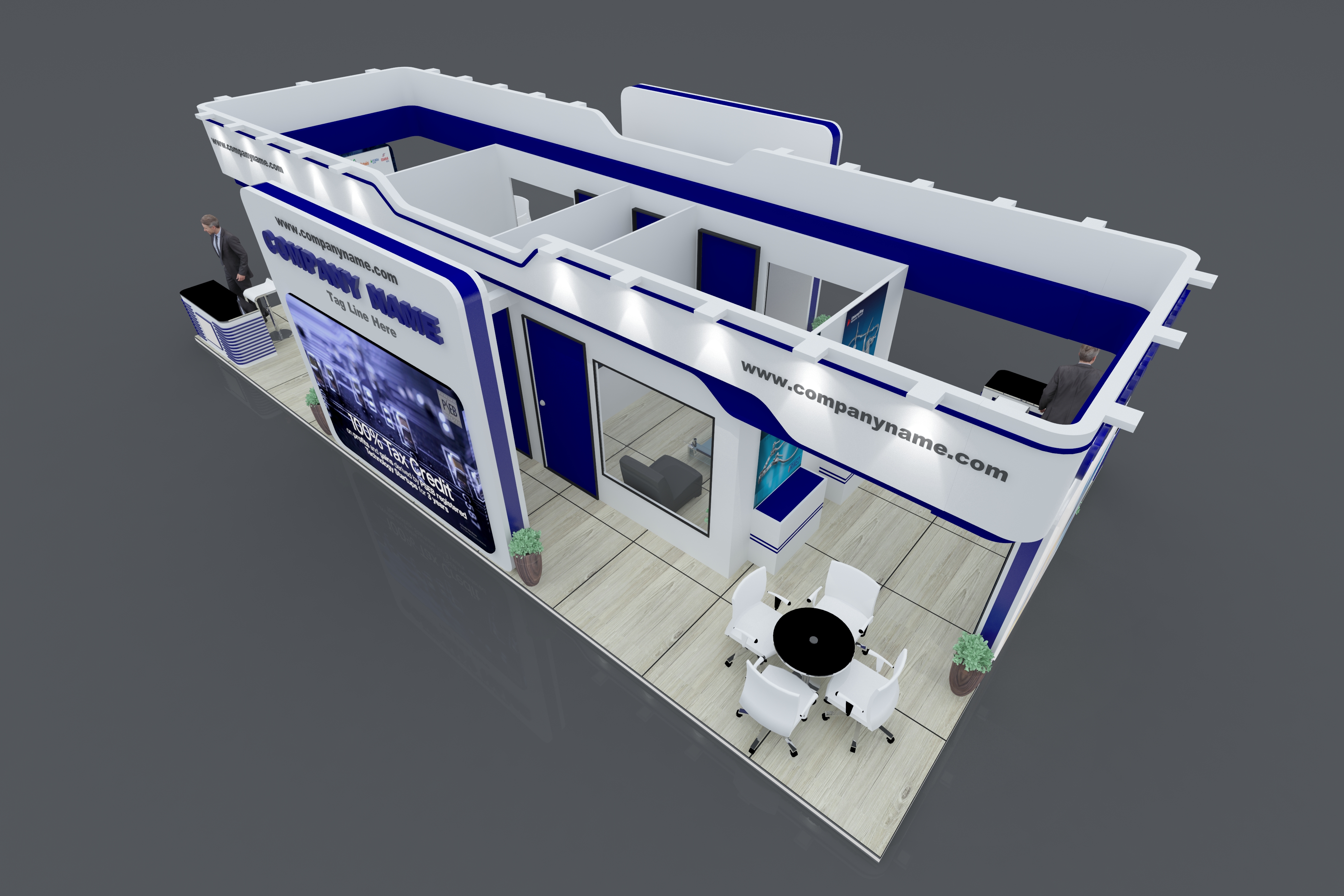 Big Exhibit Stall Booth-8