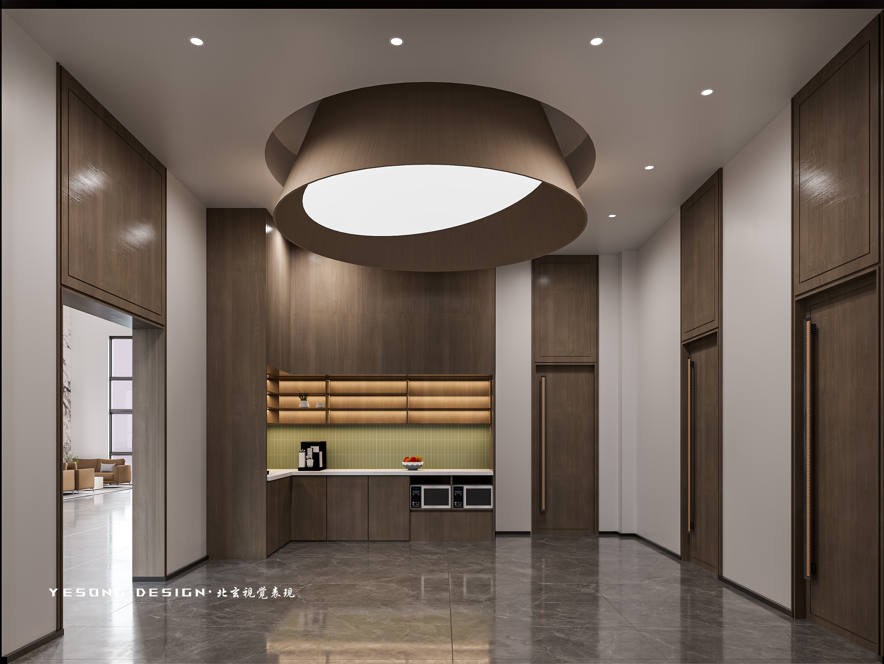 结构与光影的叙事丨那洼地别墅区办公大楼-17