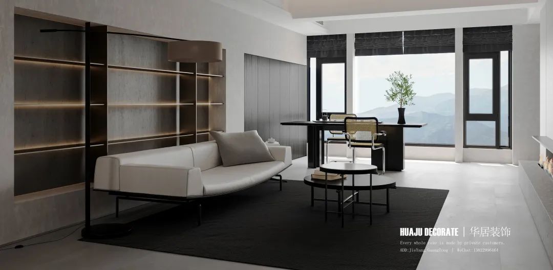 东方首府 · 自然主义的三房两厅装修设计丨林烨-19