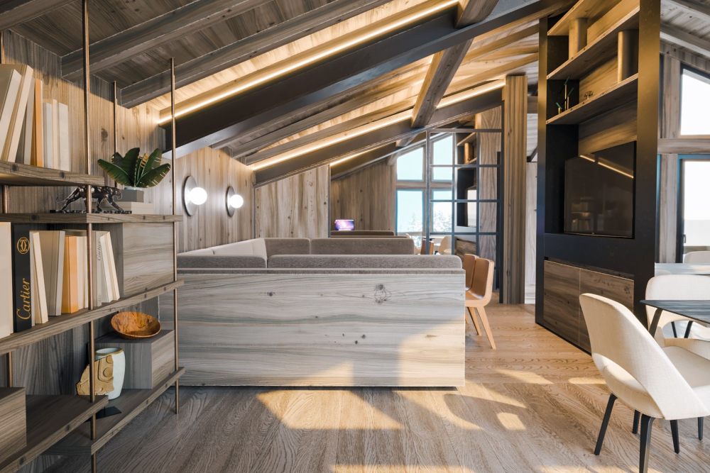 法国 Chalet 度假别墅 | Isabelle Stanislas-2