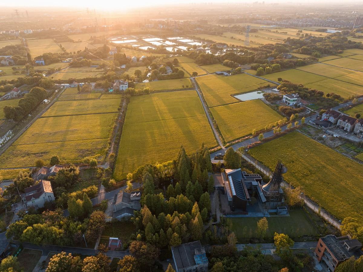 桐乡濮院红旗漾杉林部落共享餐厅丨中国嘉兴丨y.ad studio｜上海严旸建筑设计工作室-2