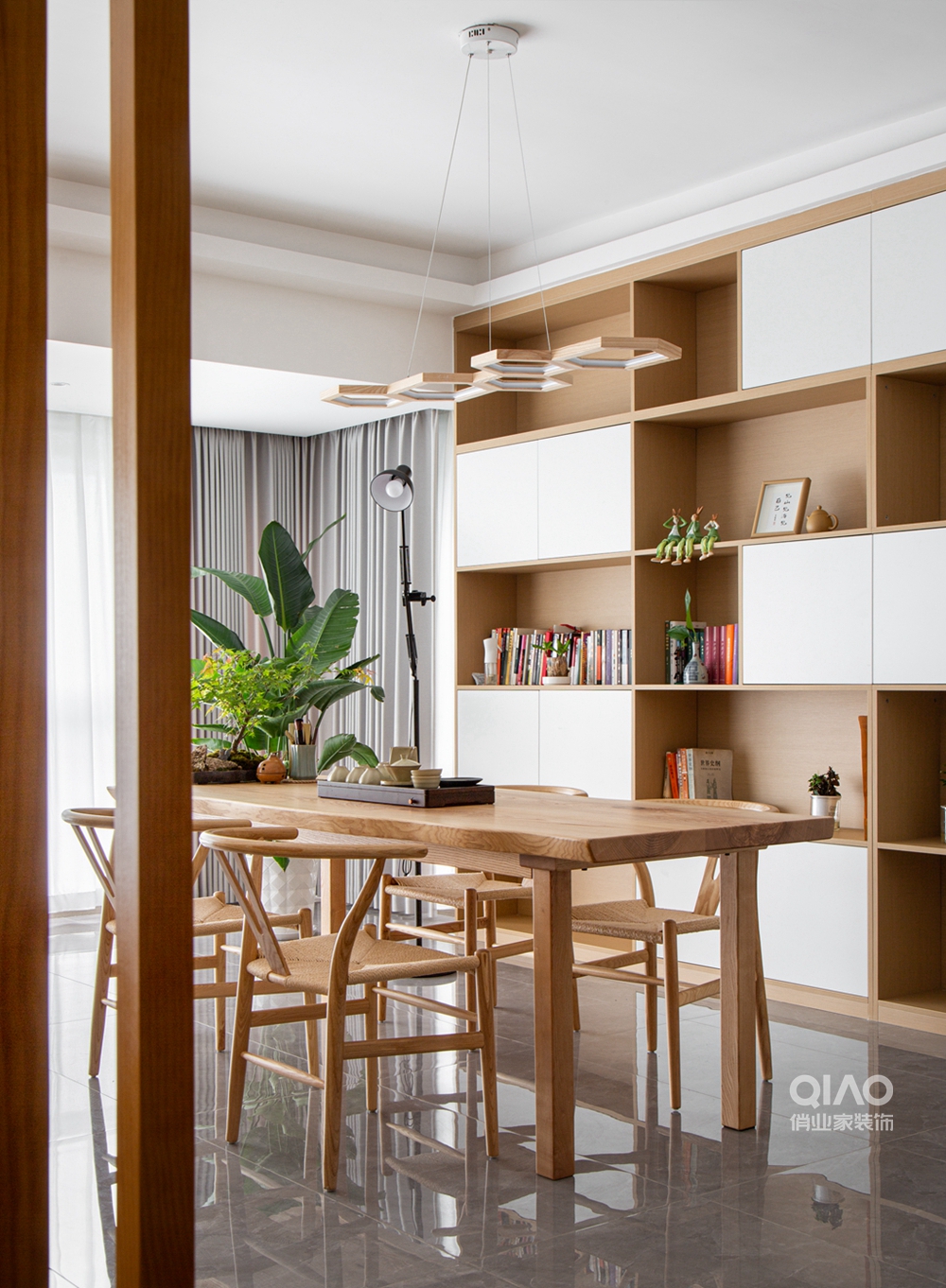 宏声公寓现代原木风装修案例丨中国重庆丨重庆俏业家装饰-45