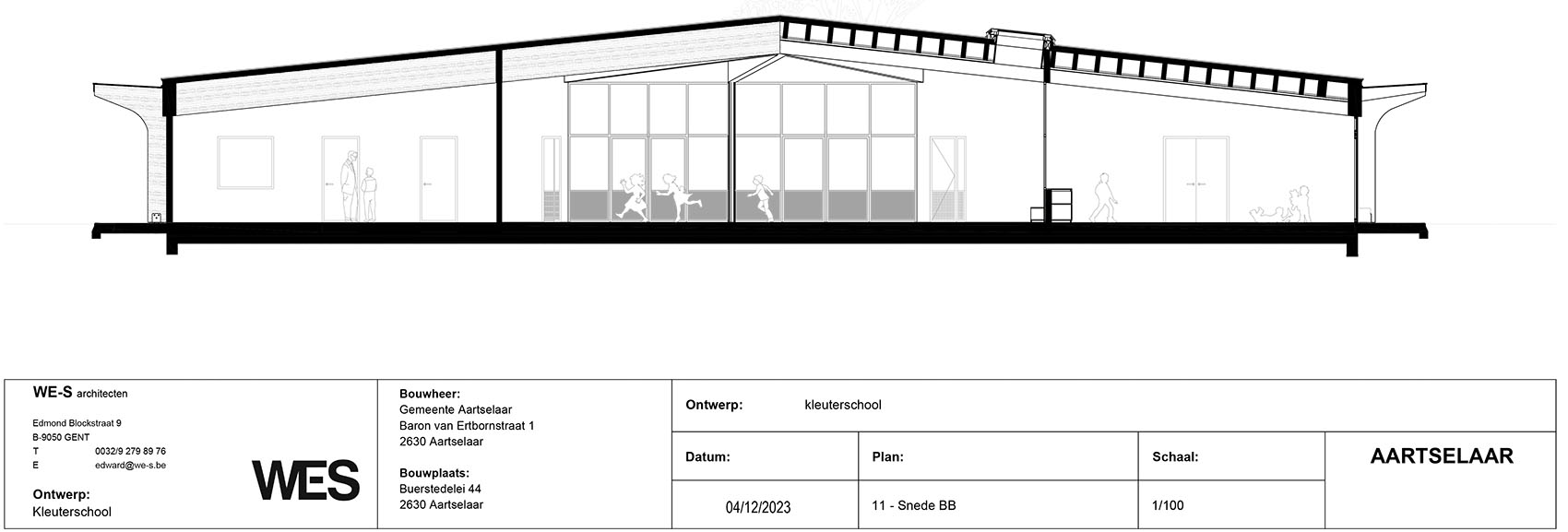 Aartselaar 幼儿园丨比利时丨WES architects-45