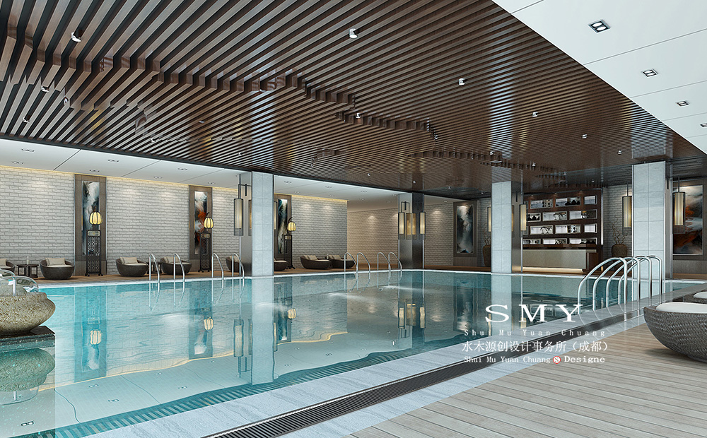 乐山酒店设计，乐山酒店装修设计案例-水木源创设计-15