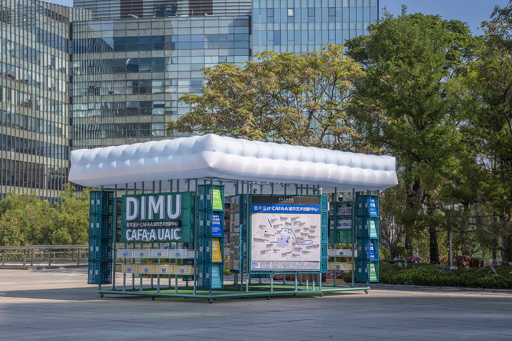 埊木庭·可移动城市微展厅设计丨中国北京丨埊木设计（CAFA·A城市艺术创新中心）-21