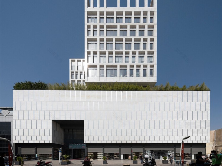 伊朗普兰萨商业和办公综合楼丨DOT ARCHITECTS-4