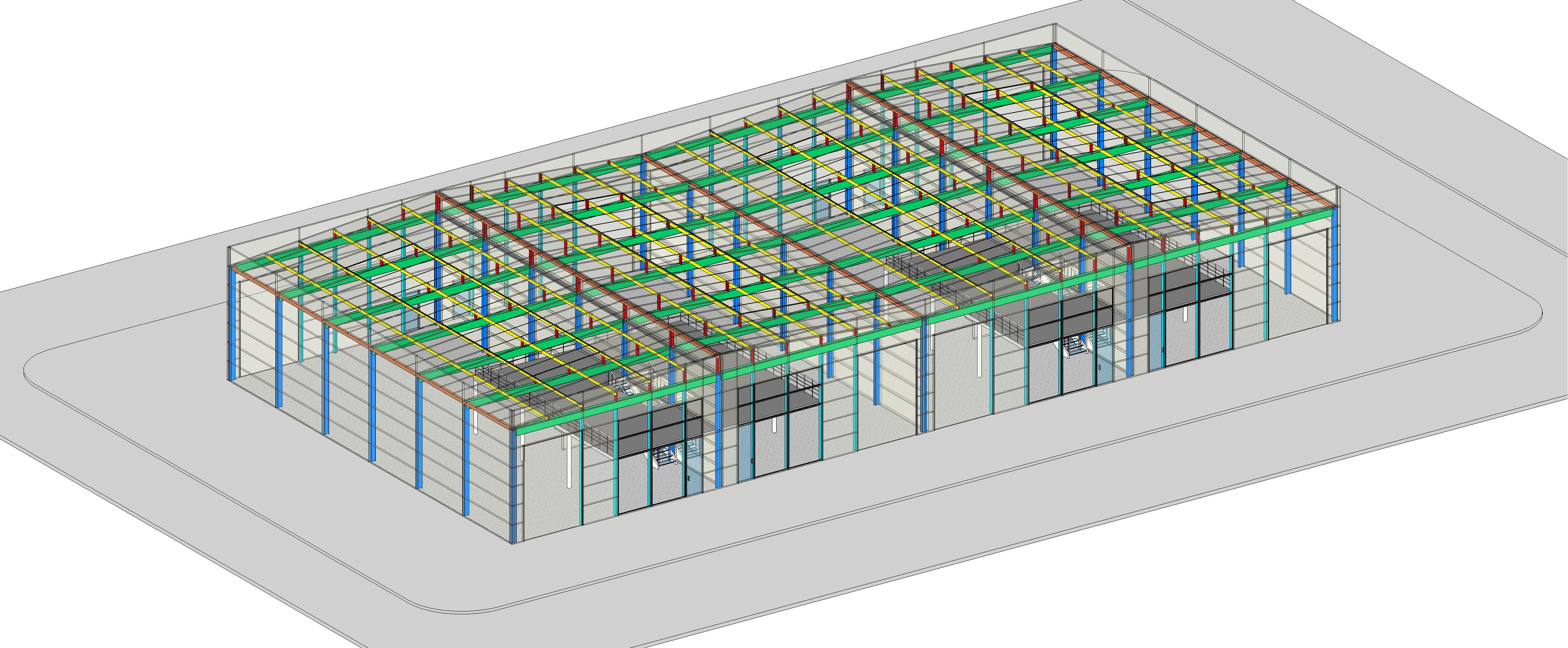 BIM – Warehouse & Storage Building-4