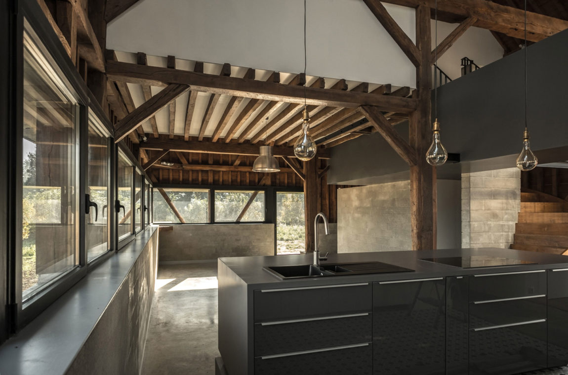 Architectural Studio Ziegler Converts an Abandoned Barn into a Private Home-25