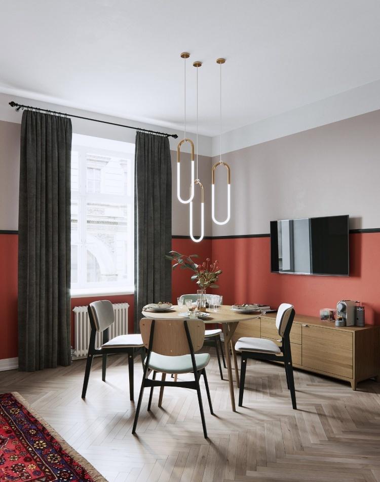 红色与蓝色的碰撞,打造时尚居家空间-10