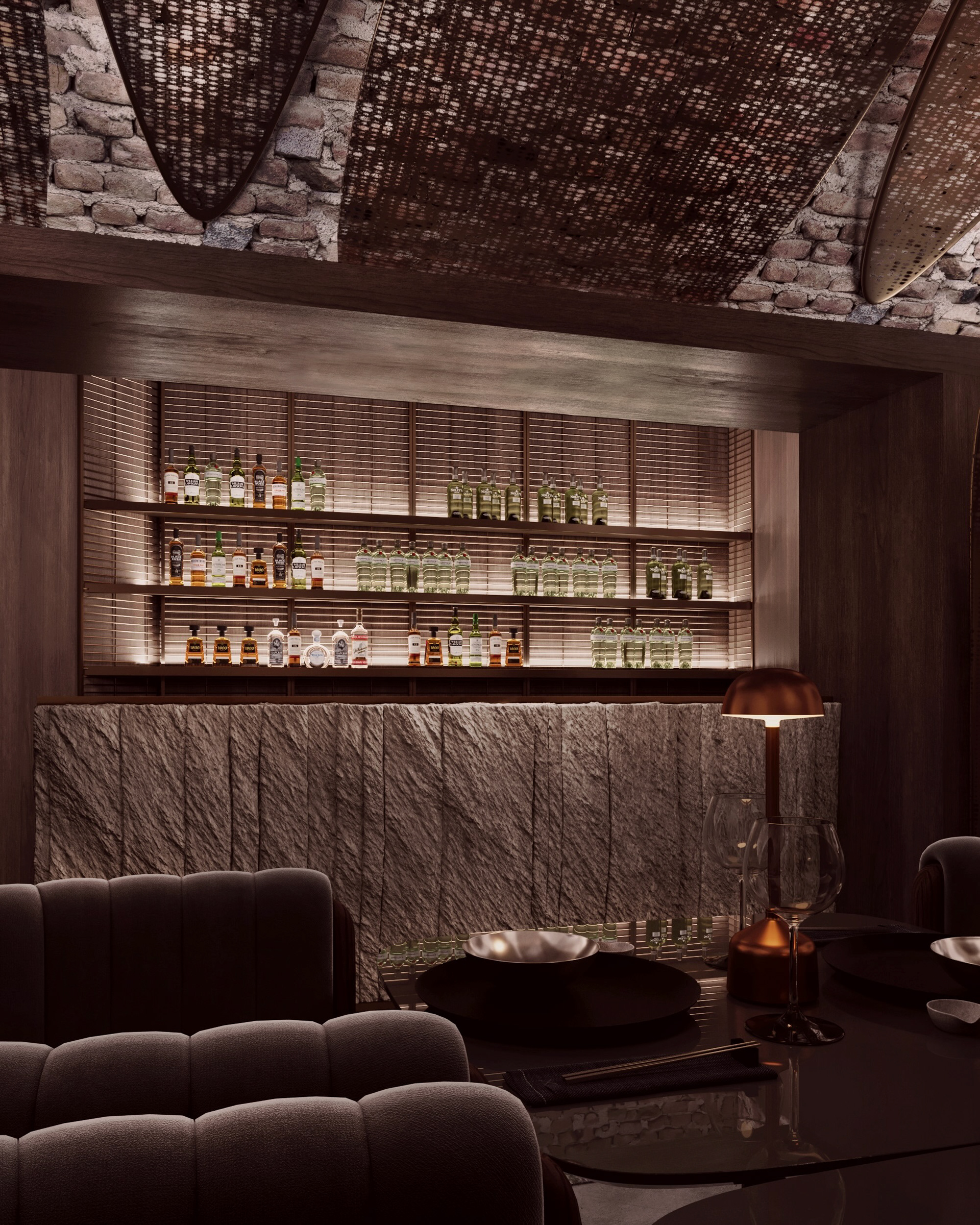 米兰多莫寿司店丨室内设计师Ashley Gadeova,Naos建筑公司-52