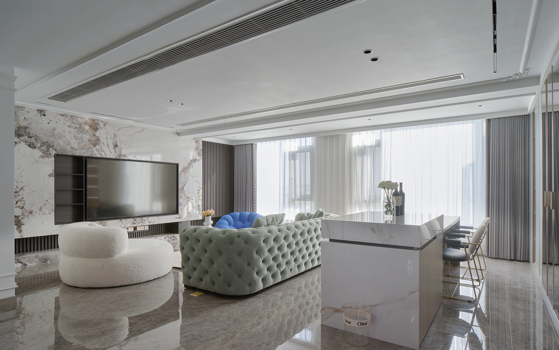 混搭法式浪漫,现代温馨家居-7