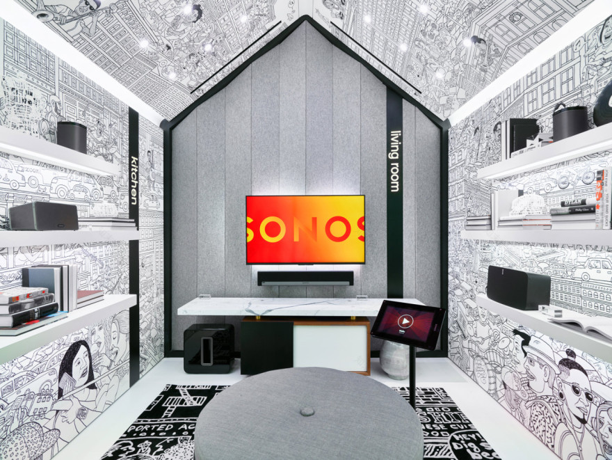 Sonos 首家零售店 | 声音与视觉的完美融合-12