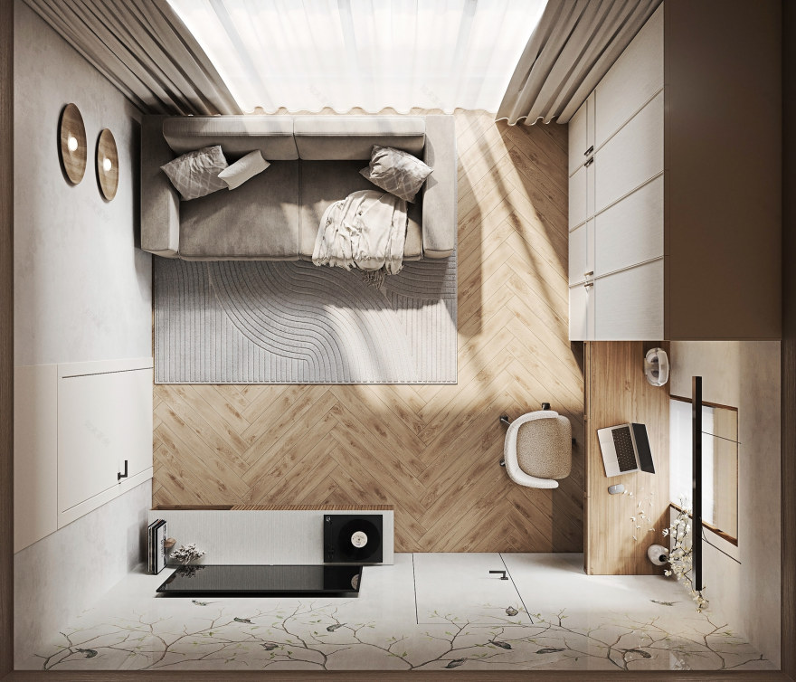 Northern Comfort · 新西伯利亚私人住宅客房设计丨俄罗斯新西伯利亚丨Alisa Ostapnko-12